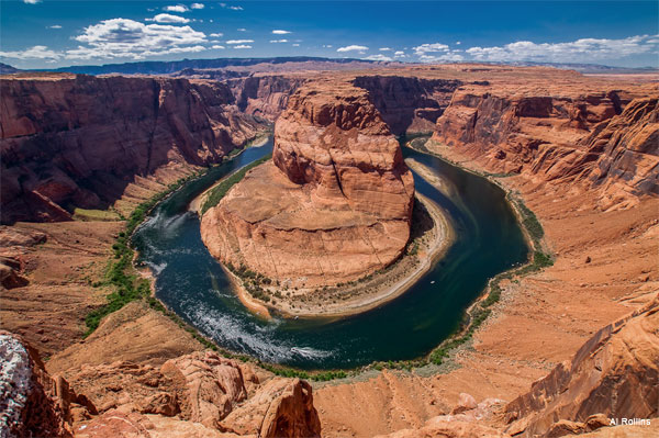 Horseshoe Bend Colorado River-AZ by Al Rollins